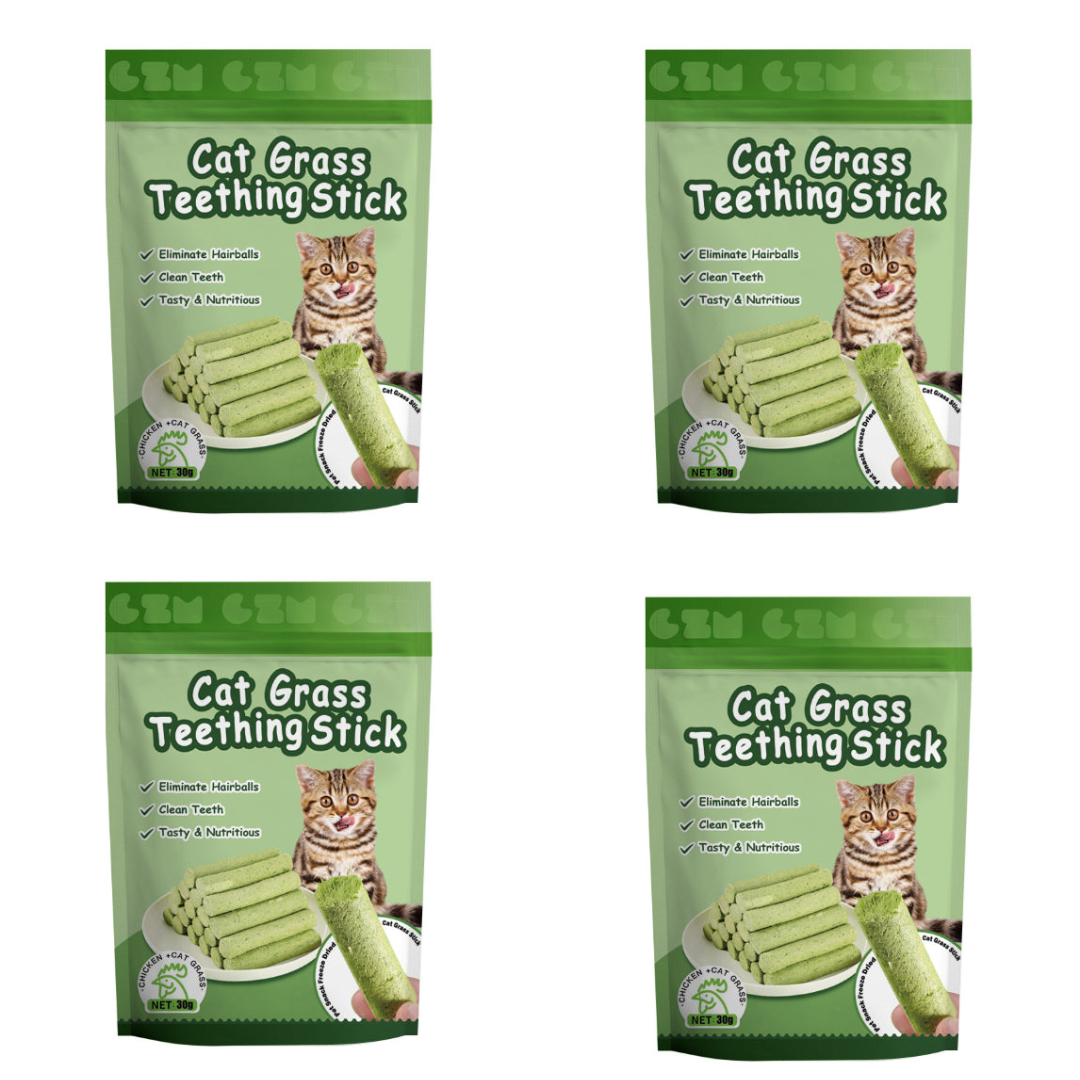 MimosPets – Barritas Dentales de Hierba Gatuna para Gatos | Limpieza Dental Natural